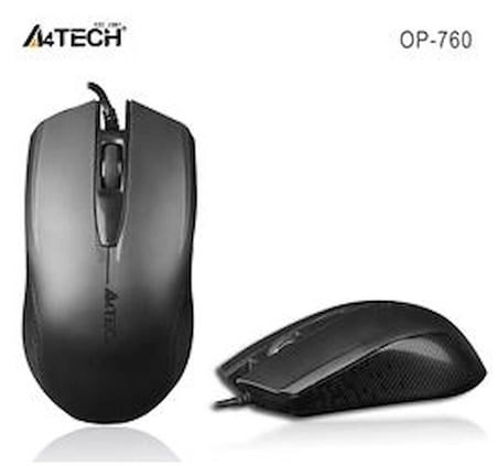A4 Tech Op-760 Usb Siyah V-Track 1000 Dpı Mouse (KDO)