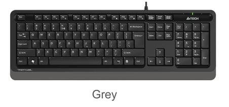 A4 Tech Fk10 Q Usb Fsytyler Gri Tr Fn-Multimedya Klavye (KDO)