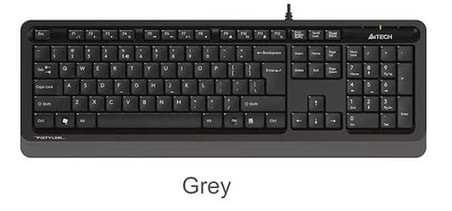 A4 Tech Fk10 Q Usb Fsytyler Gri Tr Fn-Multimedya Klavye (KDO)