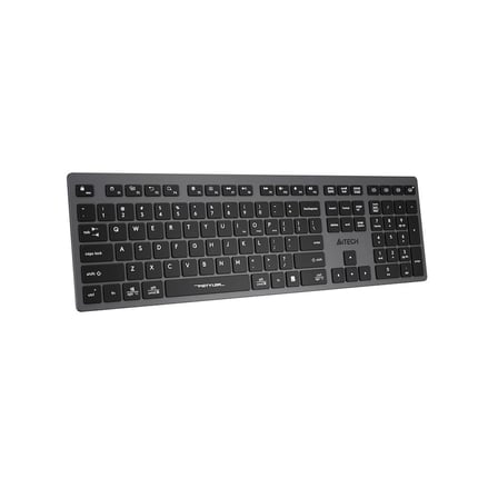 A4 Tech Fstyler FBX50C Gri Bluetooth+2.4G Nano Fn Şarjlı Multimedya Klavye (KDO)