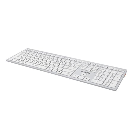 A4 Tech Fstyler FBX50C Beyaz Bluetooth+2.4G Nano Fn Şarjlı Multimedya Klavye (KDO)