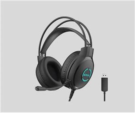 A4 Tech FH-300U Kablolu Siyah Neon Usb Mikrofonlu Kulaklık (KDO)