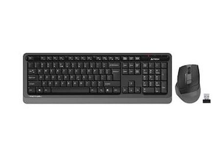A4 Tech Fg1035 2.4G Gri Q Fn-Mm Klv+Optik Mouse Set (KDO)