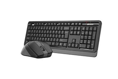A4 Tech Fg1035 2.4G Gri Q Fn-Mm Klv+Optik Mouse Set (KDO)