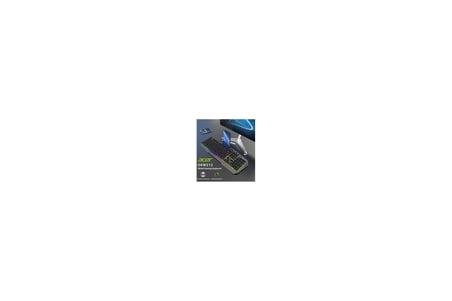Acer OKW213 Gri RGB Rainbow Backlit Gaming Keyboard Rainbow (Kablo Uzunluğu 1,5mt) (KDO)