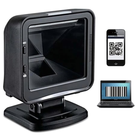 Perkon Ps5700 2D Imager Usb Masaüstü Karekod Barkod Okuyucu+Ayaklı Stand (KDO)