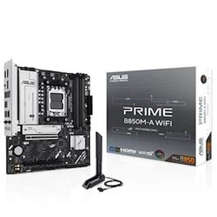 Asus Prime B850M-A WIFI 8000MHz (OC) DDR5 Soket AM5 M.2 HDMI DP mATX Anakart (KDO)