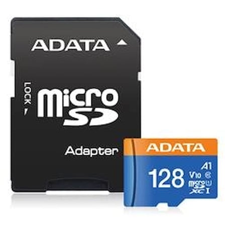 Adata 128GB Premier microSDXC Card with Adapter UHS-I Class10 V10 Hafıza Kartı (KDO)