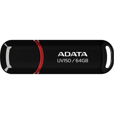 ADATA UV150-64GB USB3.2 Gen1 Black Flash Bellek (KDO)