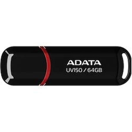 ADATA UV150-64GB USB3.2 Gen1 Black Flash Bellek (KDO)