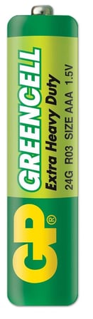 GP Greencel R03 AAA Boy İnce Çinko Kalem Pil 4'lü Paket GP24G-U4 (KDO)