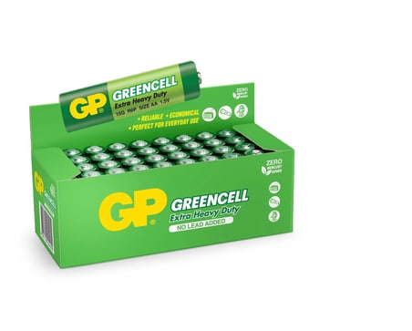 Gp Greencell R6 AA Boy Çinko Kalem Pil 40'lı Paket GP15G-2S4 (KDO)