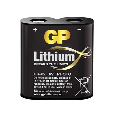 GP CRP2 6V Lityum Fotoğraf Makinesi Pili (KDO)