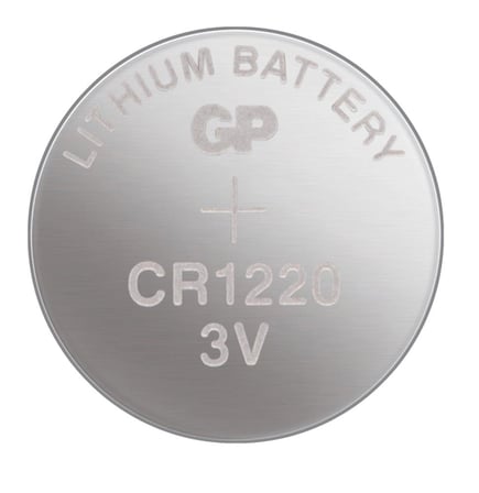 Gp CR1220-C5 3V Lityum Düğme Pil 5'li Paket (KDO)