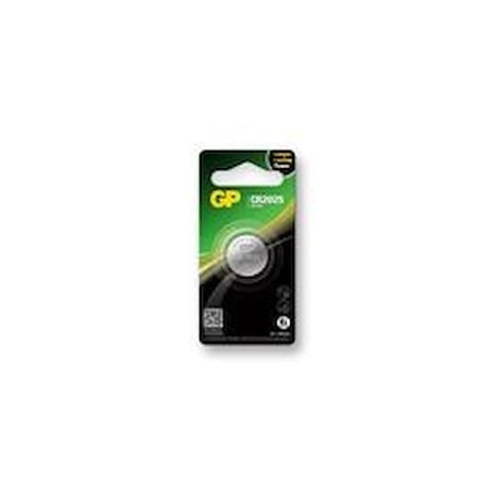 Gp CR2025-U1 3V Lityum Düğme Pil Tekli Paket (KDO)