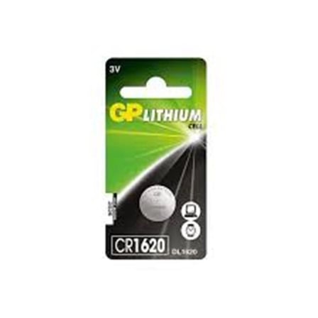 Gp CR1620-U1 3V Lityum Düğme Pil Tekli Paket (KDO)