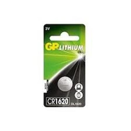 Gp CR1620-U1 3V Lityum Düğme Pil Tekli Paket (KDO)