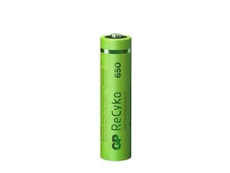 GP AAA 650 mAh Şarjlı İnce Kalem Pil 4'lü Paket GP65AAAHCEM-2GBR4 (KDO)