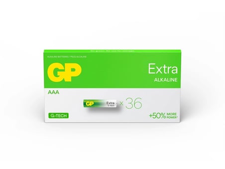 Gp R03 AAA Boy Extra Alkalin İnce Kalem Pil 36 lı Paket GP24AXETA21-2ECECBF36 (KDO)