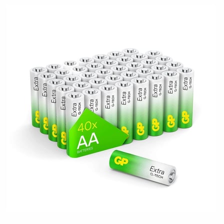 Gp R6 AA Boy Extra Alkalin Kalem Pil 40lı Paket GP15AXETA21-2ECSWC40 (KDO)