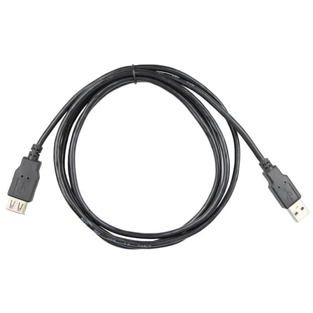 Vcom CU202-B-1.8 Siyah 1.8MT Usb 2.0 Uzatma Kablosu (KDO)