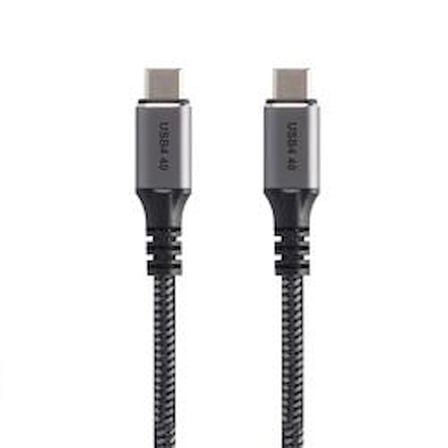 Vcom CU520M-2.0 Type-C to Type-C 2m 20Gbps USB4 5A Şarj Kablosu (KDO)