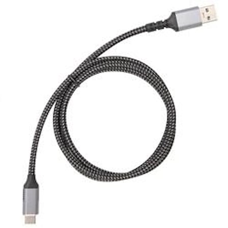 Vcom CU401M-1.8 Type-C to USB3.2 Gen2 1.8m 10Gbps 3A Şarj Kablosu (KDO)