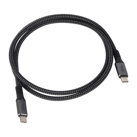 Vcom CU520M Type-C to Type-C 3m 20Gpbs (USB4) 90W 4K@60Hz Video Örgülü Şarj ve Data Kablosu (KDO)