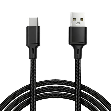 Vcom CU252 Type-C to USB 3m 15W (5V-3A) Örgülü Şarj Kablosu (KDO)