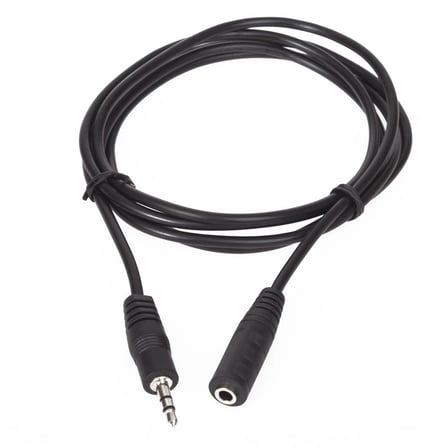 Vcom CV202-5.0 5.0Mt 3.5mm Stereo Uzatma Ses Kablosu (KDO)