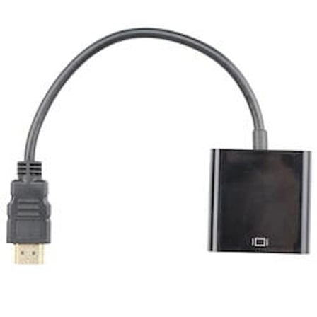 Vcom CG591-B-0.15 Siyah Hdmi Erkek To Vga Dişi Dönüştürücü (KDO)