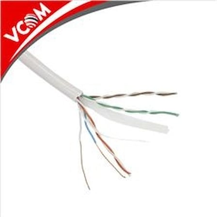 Vcom NC614-305 Utp Cat6 23 AWG 0.57CCA 305MT Gri Kablo (KDO)