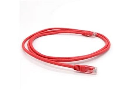 Vcom NP611B-R-5.0 Cat6 5.0MT Kırmızı Utp Patch Kablo (KDO)