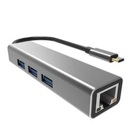 Vcom DH311A Type-C To USB3.0-3+RJ45 Çoklayıcı (KDO)