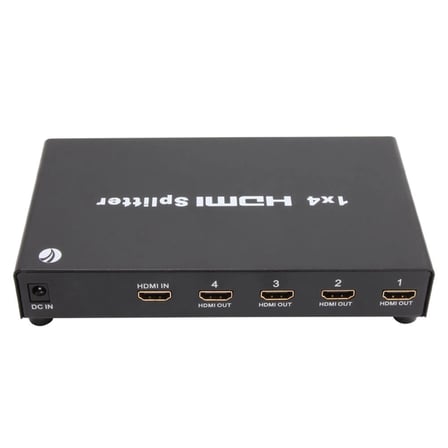Vcom DD414A 1-4 Port 1.4V 1080P Metal Hdmi Splitter (KDO)