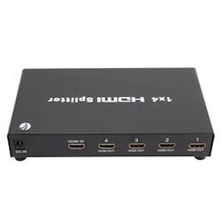 Vcom DD414A 1-4 Port 1.4V 1080P Metal Hdmi Splitter (KDO)