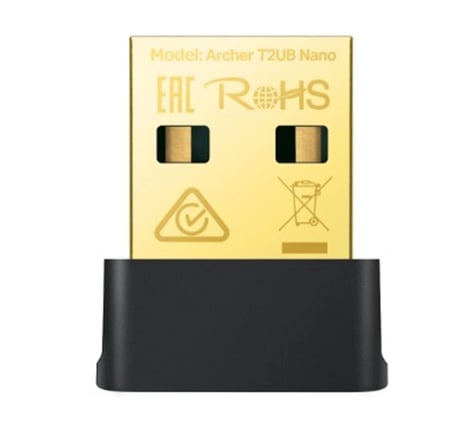 Tp-Link Archer T600UB Nano 600 Mbps Kablosuz + Bluetooth USB Adaptör AC600 (KDO)