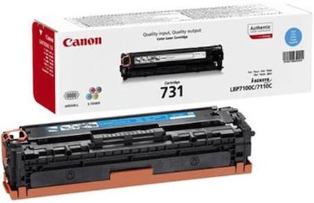 Canon CRG-731C Cyan Mavi 1.500 Sayfa Toner LBP7110 MF628-8230-8280 (KDO)