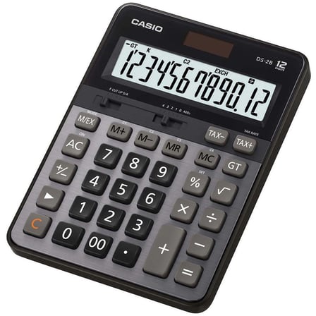 Casio DS-2B Profesyonel 12 Hane Masa Üstü Hesap Makinesi (KDO)