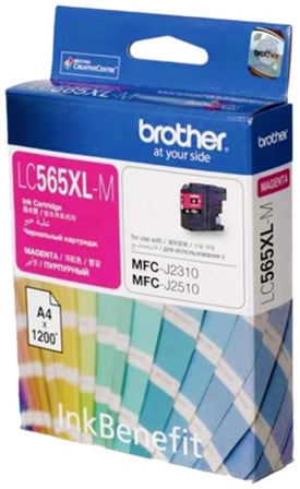 Brother LC565XLM Magenta Kırmızı 1.200 Sayfa Kartuş MFC-J3520-J3720 (KDO)