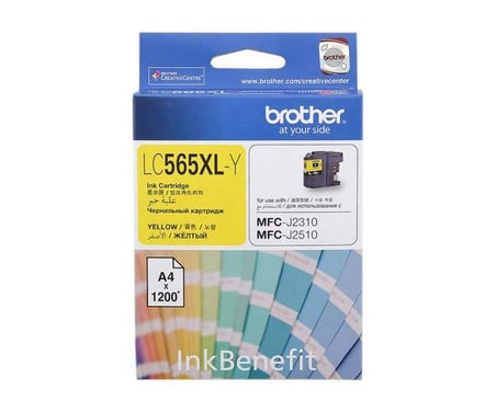 Brother LC565XLY Yellow Sarı 1.200 Sayfa Kartuş MFC-J3520-J3720 (KDO)