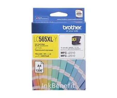 Brother LC565XLY Yellow Sarı 1.200 Sayfa Kartuş MFC-J3520-J3720 (KDO)