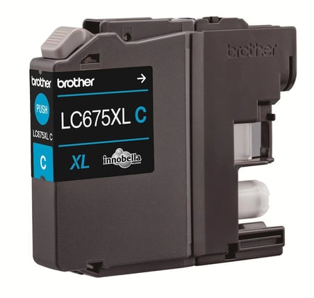Brother LC675XLC Cyan Mavi 1.200 Sayfa Kartuş MFC-J2320-J2720 (KDO)