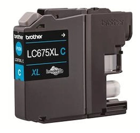 Brother LC675XLC Cyan Mavi 1.200 Sayfa Kartuş MFC-J2320-J2720 (KDO)