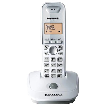 Panasonic KX-TG2511 Beyaz Telsiz Dect Telefon Handsfree 50 Rehber (KDO)