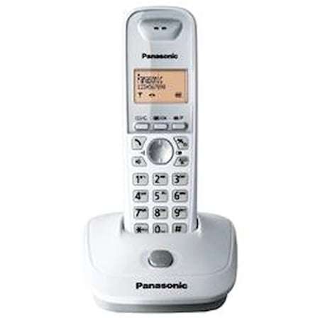 Panasonic KX-TG2511 Beyaz Telsiz Dect Telefon Handsfree 50 Rehber (KDO)
