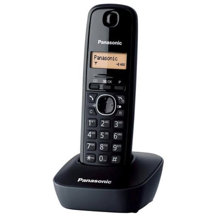 Panasonic KX-TG1611 Siyah Telsiz Dect Telefon 50 Rehber (KDO)