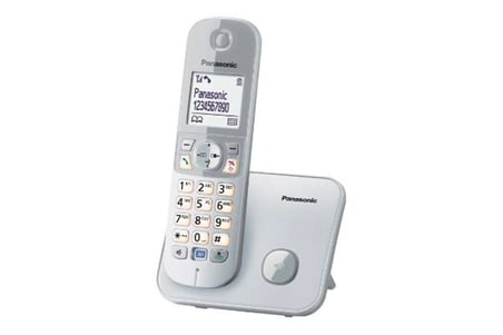 Panasonic KX-TG6811 Gri Telsiz Dect Telefon Elektrik Kesintisinde Konuşabilme (KDO)
