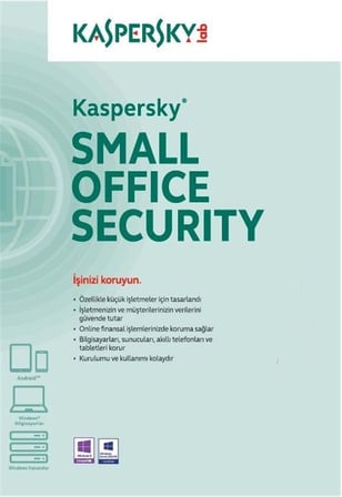Kaspersky Small Office Security 5Pc+5Md+1Fs 1 Yıl Box (KDO)