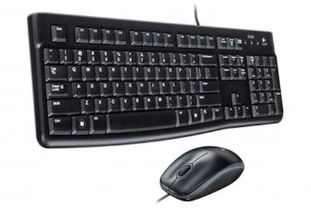 Logitech 920-002560 MK120 Q Usb Standart Kablolu Klavye Mouse Set (KDO)
